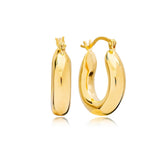 CLASSIC GOLD HOOPS